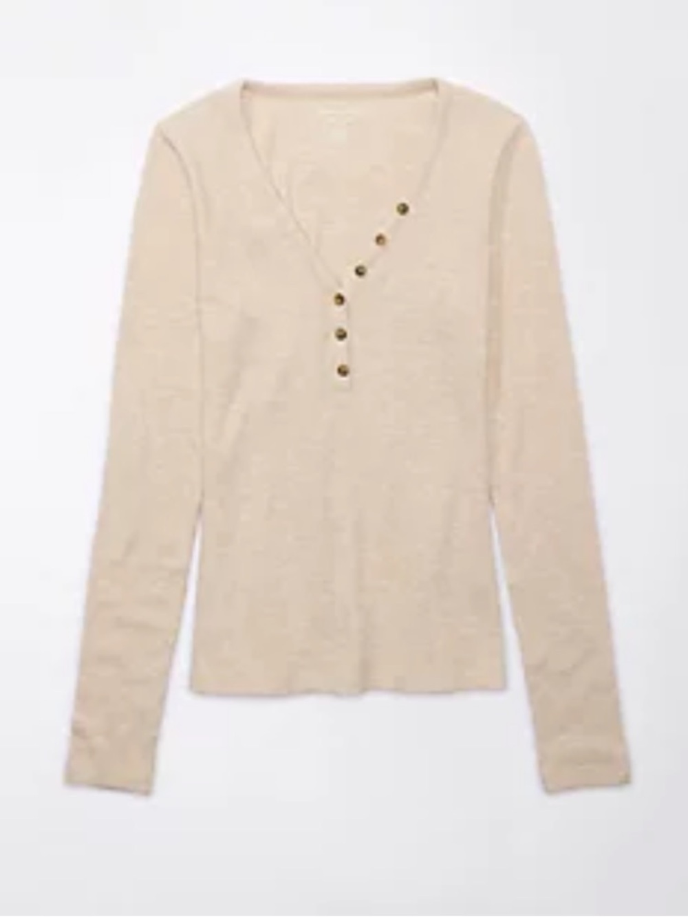 AE Waffle Long-Sleeve Henley